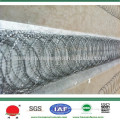 A big discount low price Hot galvanized razor barbed wire fencing
